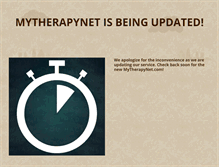 Tablet Screenshot of mytherapynet.com